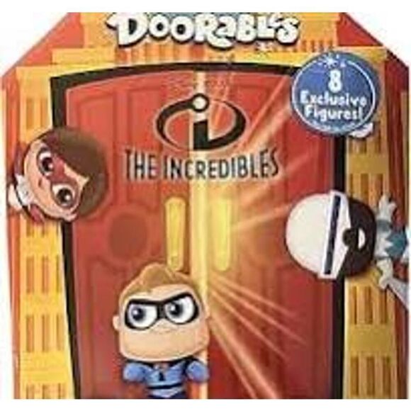 Disney Doorables Collection Peek Incredibles Exclusive Mystery Figure 8-Pack - Picture 1 of 4